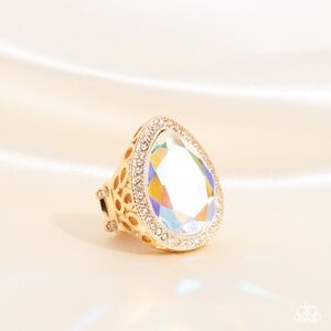 Illuminated Icon - Gold Ring #2206